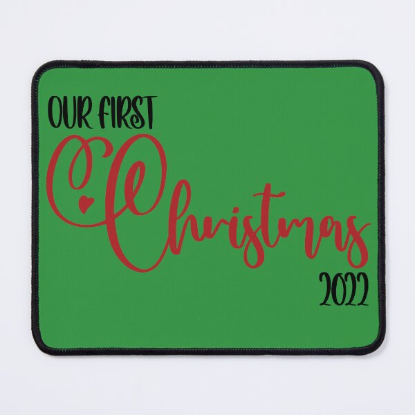Item preview, Our First Christmas 2022 designed and sold by BeaSchoney.