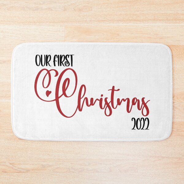 Item preview, Our First Christmas 2022 designed and sold by BeaSchoney.