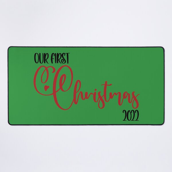 Item preview, Our First Christmas 2022 designed and sold by BeaSchoney.