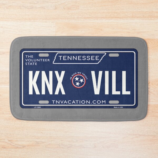 Item preview, Knoxville Tennessee License Plate designed and sold by dmbdana.