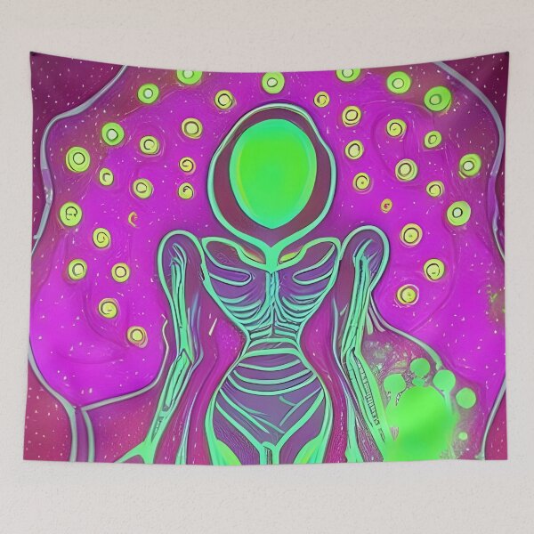 Item preview, Alien Guide - Space Series designed and sold by NomadicCreative.