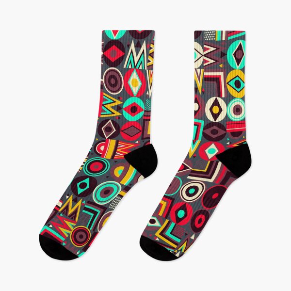 Item preview, modern brights abstract geometric designed and sold by ericajparra79.