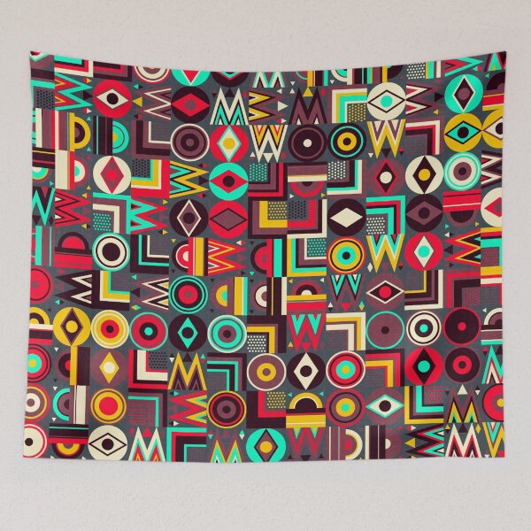 Item preview, modern brights abstract geometric designed and sold by ericajparra79.