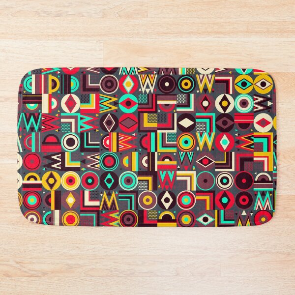 Item preview, modern brights abstract geometric designed and sold by ericajparra79.