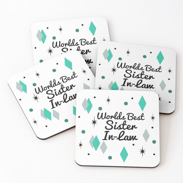 Item preview, World’s Best Sister-In-Law Midcentury designed and sold by thepixelgarden.