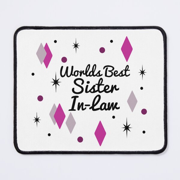 Item preview, World’s Best Sister-In-Law Midcentury designed and sold by thepixelgarden.