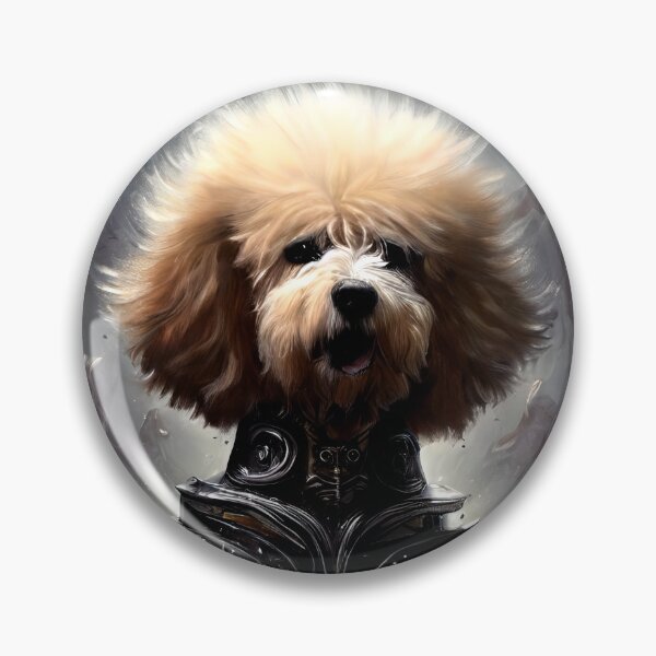 Item preview, AI Generated Art, War Poodle designed and sold by RabbitHoleMI.