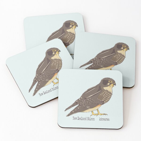 Item preview, New Zealand Falcon Karearea designed and sold by piedaydesigns.
