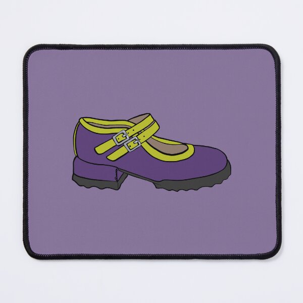 Item preview, Fluevog Aimee Mary Jane Shoe Purple/Green designed and sold by anne m bray.