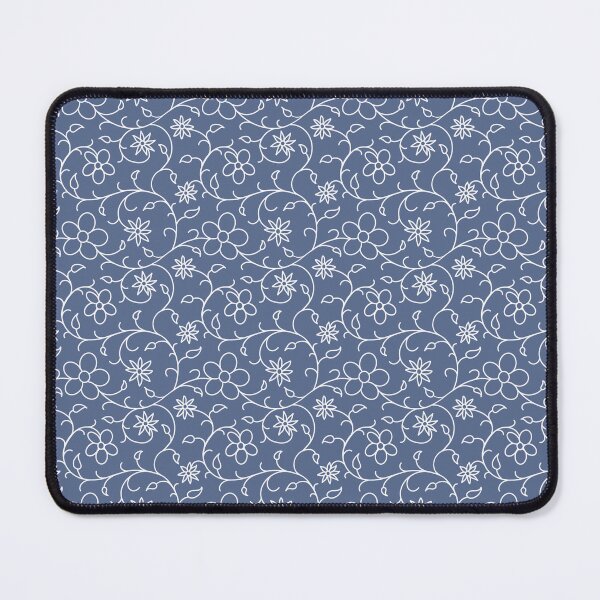 Item preview, Trailing Floral on Dusty Blue designed and sold by Diane Warren.