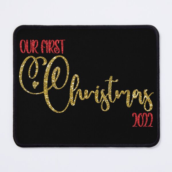 Item preview, Our First Christmas 2022 designed and sold by BeaSchoney.