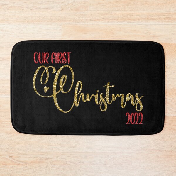Item preview, Our First Christmas 2022 designed and sold by BeaSchoney.