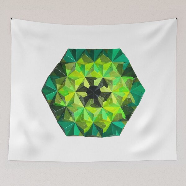 Item preview, Origami Oh-Seven-Two Green designed and sold by LeeMoDesigns.