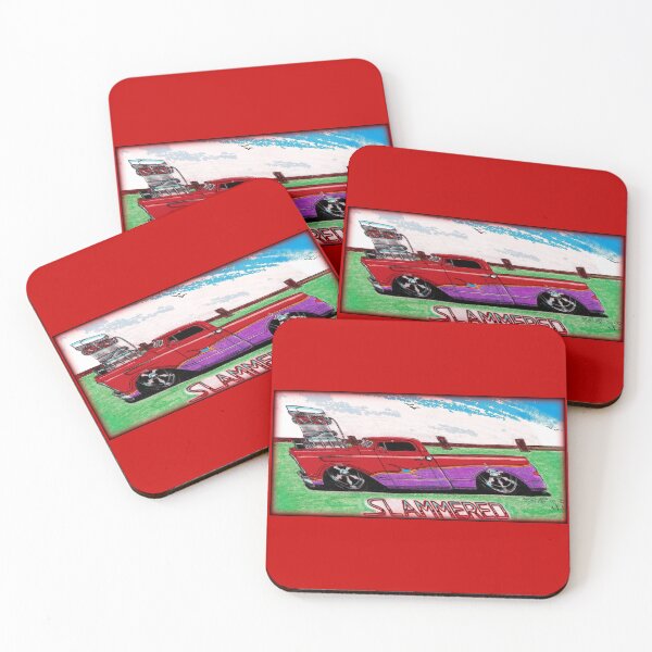 Item preview, HOT ROD ART //  SLAMMERED! designed and sold by Imagin8er.