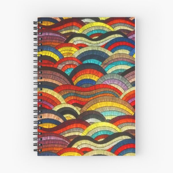 Item preview, Colorful Waves Upholstery Pattern designed and sold by ericajparra79.