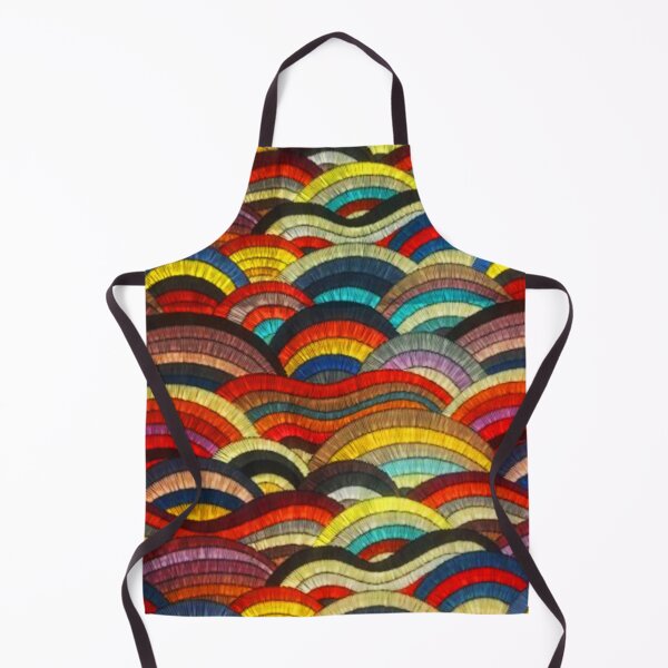 Item preview, Colorful Waves Upholstery Pattern designed and sold by ericajparra79.