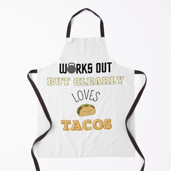 Item preview, Works Out But Clearly Loves Tacos designed and sold by xJolene.