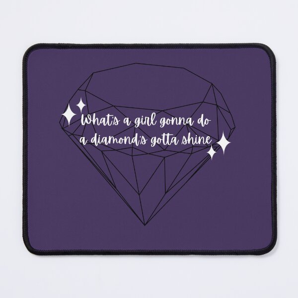 Item preview, A Diamond's Gotta Shine designed and sold by ThePureAudacity.
