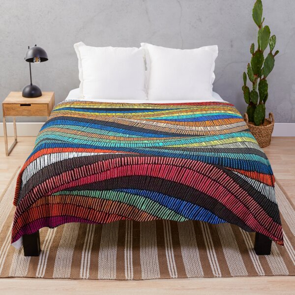 Item preview, colorful waves aztec chic pattern designed and sold by ericajparra79.
