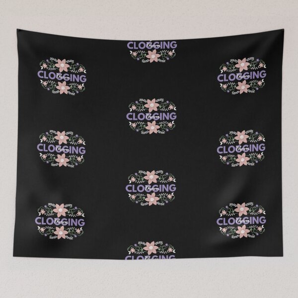 Item preview, Clogging Mom with pink flowers.  Gift for Cloggers designed and sold by SherylThomas223.