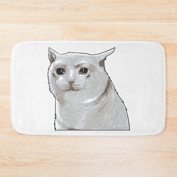 Item preview,  Sad Cat In Grunge cut cat meme designed and sold by Manara  -Art.