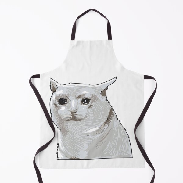 Item preview, Sad Cat In Grunge cut cat meme designed and sold by Manara -Art.
