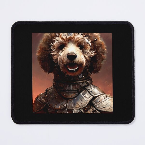 Artikelvorschau, AI Generated Art, War Poodle entworfen und verkauft von RabbitHoleMI.