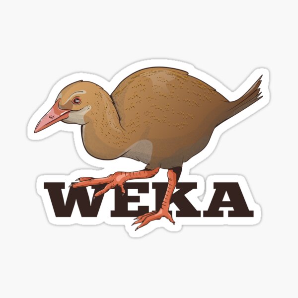 Item preview, Weka New Zealand Bird designed and sold by piedaydesigns.