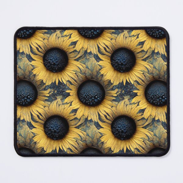 Item preview, Retro bubbles Sunflowers (7/7) designed and sold by sabantha.