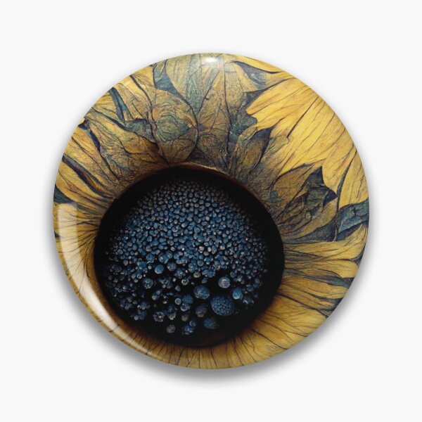 Item preview, Retro bubbles Sunflowers (7/7) designed and sold by sabantha.