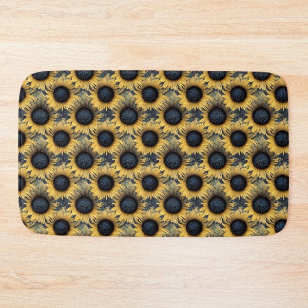 Item preview, Retro bubbles Sunflowers (7/7) designed and sold by sabantha.