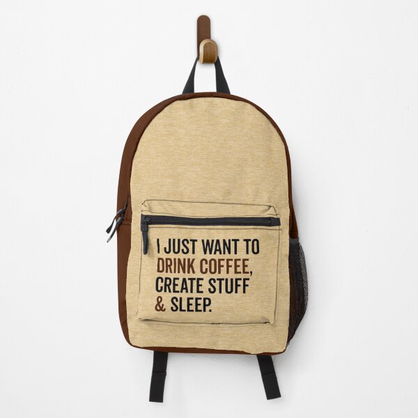 Item preview, Drink Coffee & Create Stuff Funny Quote designed and sold by quarantine81.