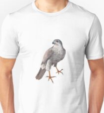 Peregrine Falcon Original Watercolor Bird Unisex T-Shirt