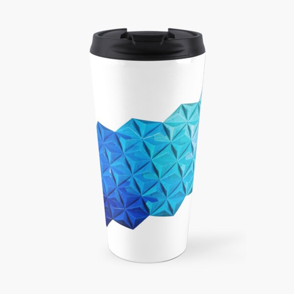 Origami One-One-Nine Blue Travel Mug