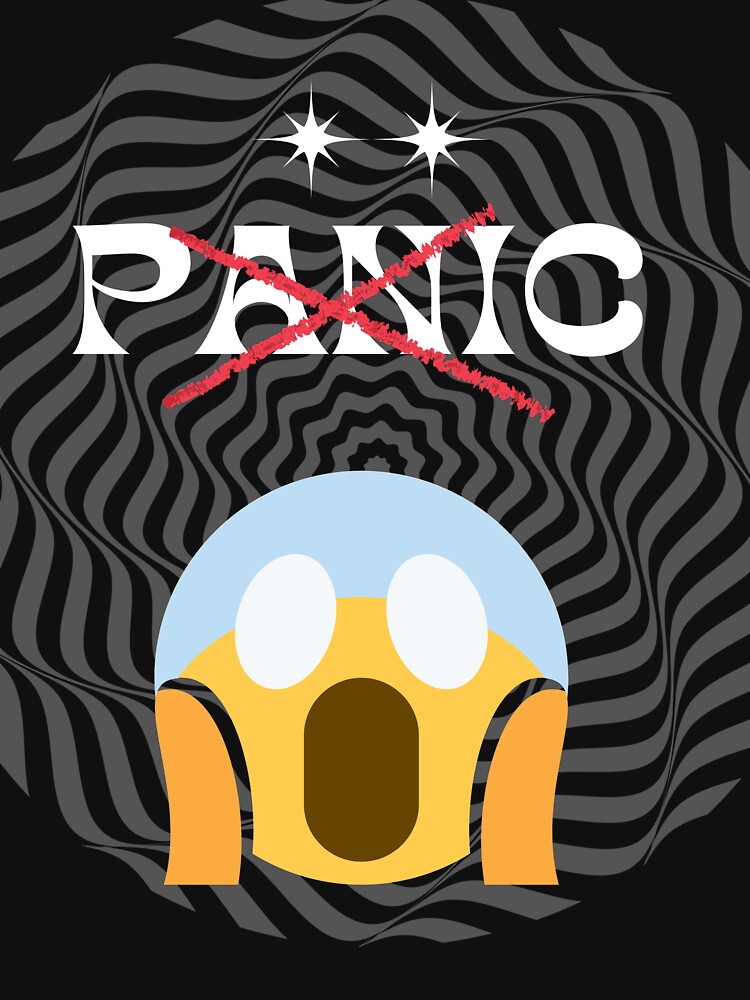 Thumbnail 7 of 7, Classic T-Shirt, Don't Panic designed and sold by Planet Agora.