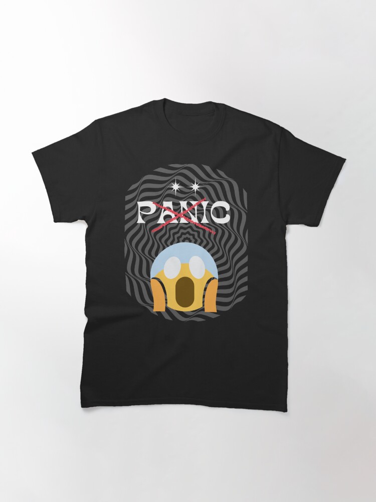 Thumbnail 2 of 7, Classic T-Shirt, Don't Panic designed and sold by Planet Agora.