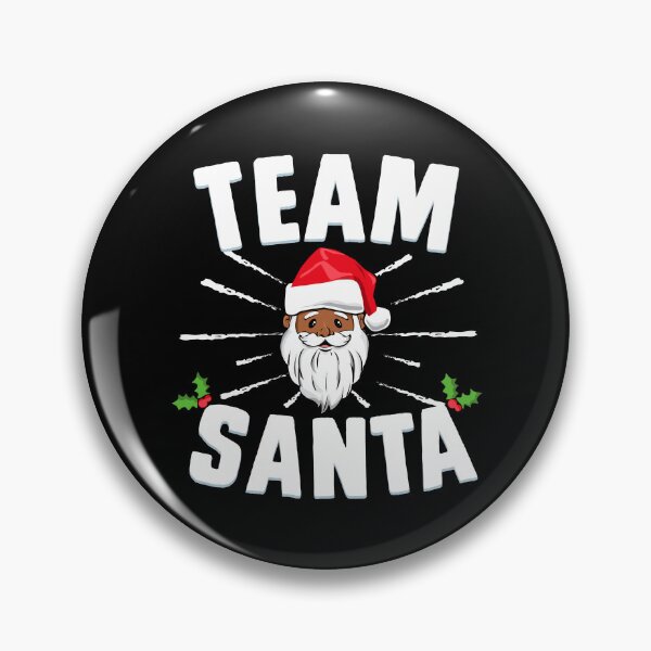Item preview, Team Santa Funny Believe African American Santa Claus Merry Christmas designed and sold by QueenOfPrint.