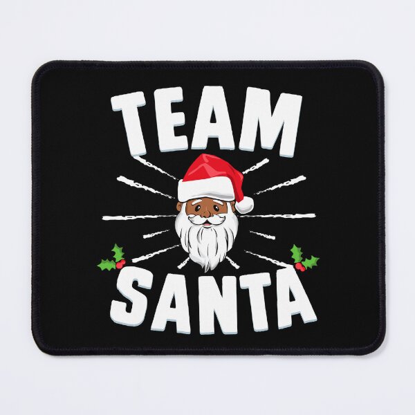 Item preview, Team Santa Funny Believe African American Santa Claus Merry Christmas designed and sold by QueenOfPrint.