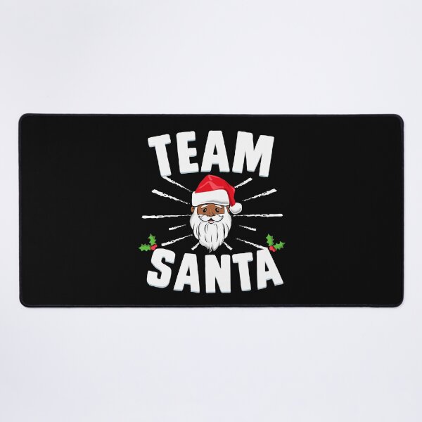 Item preview, Team Santa Funny Believe African American Santa Claus Merry Christmas designed and sold by QueenOfPrint.