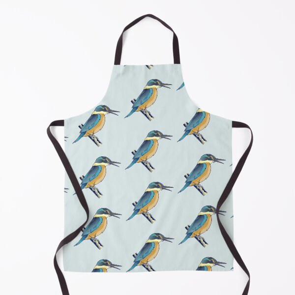 Item preview, Sacred kingfisher Kōtare Kotare designed and sold by piedaydesigns.