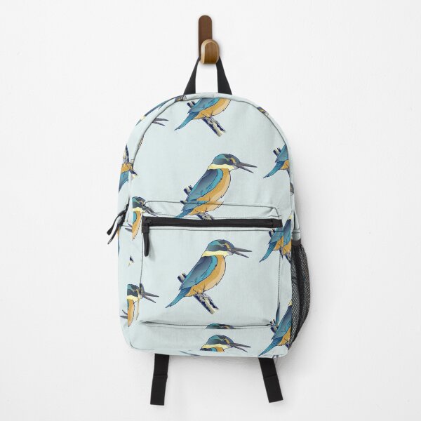Item preview, Sacred kingfisher Kōtare Kotare designed and sold by piedaydesigns.