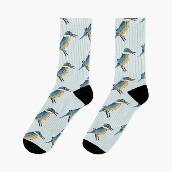 Item preview, Sacred kingfisher Kōtare Kotare designed and sold by piedaydesigns.