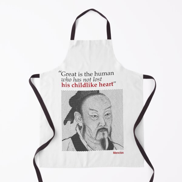 Item preview, Mencius' Portrait with a Creativity Quote designed and sold by emotica.