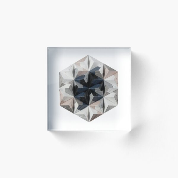 Origami Oh-Three-Oh Acrylic Block