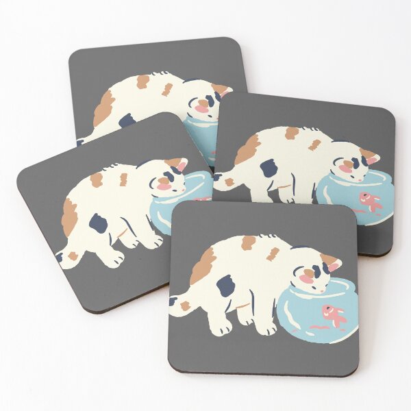 Item preview, Cat and Fish designed and sold by Time For You.