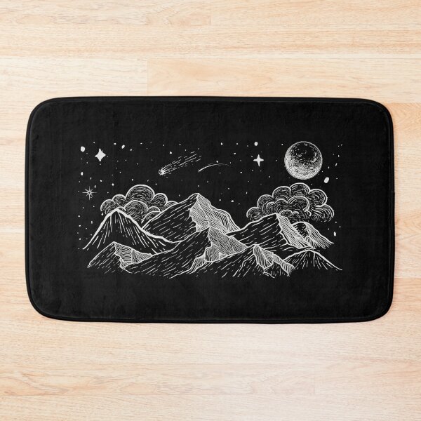 Item preview, Explore Mountains Black and White illustration designed and sold by XSYS.