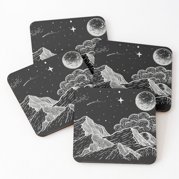 Item preview, Explore Mountains Black and White illustration designed and sold by XSYS.