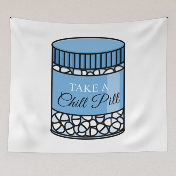 Item preview, Take A Chill Pill designed and sold by radiantdark.