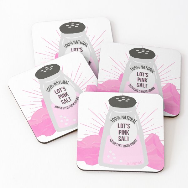 Item preview, Lot's Wife... I mean, pink salt. Yeah. designed and sold by holyqueerit.