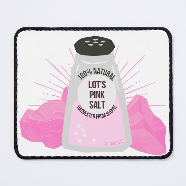 Item preview, Lot's Wife... I mean, pink salt. Yeah. designed and sold by holyqueerit.